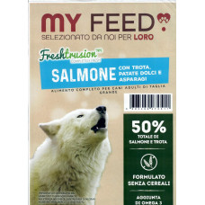 My Feed large breed Salmone con Trota patate dolci e asparagi 12kg 